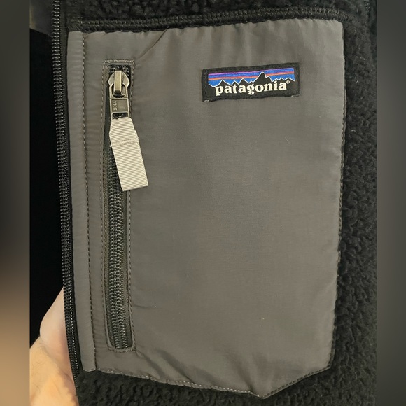 Patagonia Classic Retro-X Jacket Women black and grey with 3mm size L - Picture 4 of 6